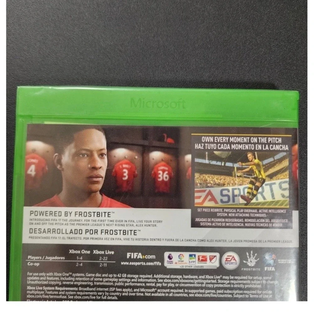 FIFA 17 Xbox One Video Game Electronic Arts EA Sports Soccer E Rating